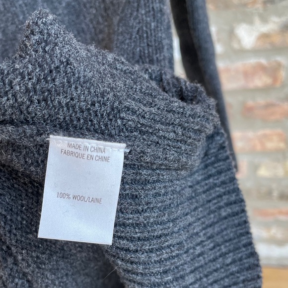 Charcoal Gray Theory Sweater Dress - Picture 5 of 5